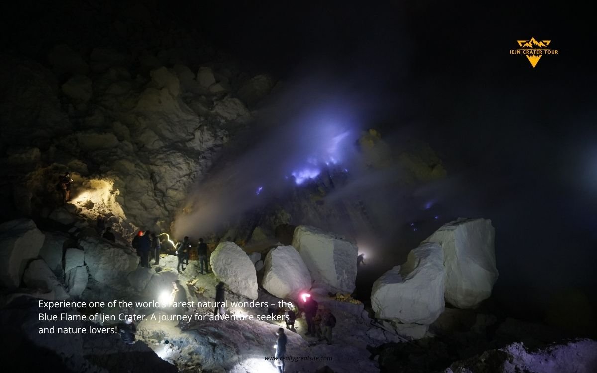 Ijen Crater Tour From Banyuwangi | Blue fire Experience